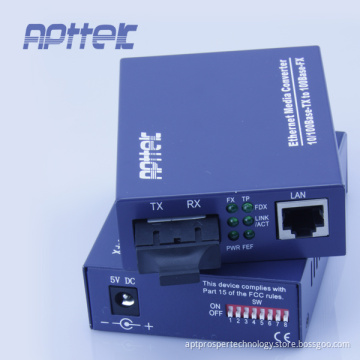 Media Converters 10/100m Sm 20km (APT-103S330C)